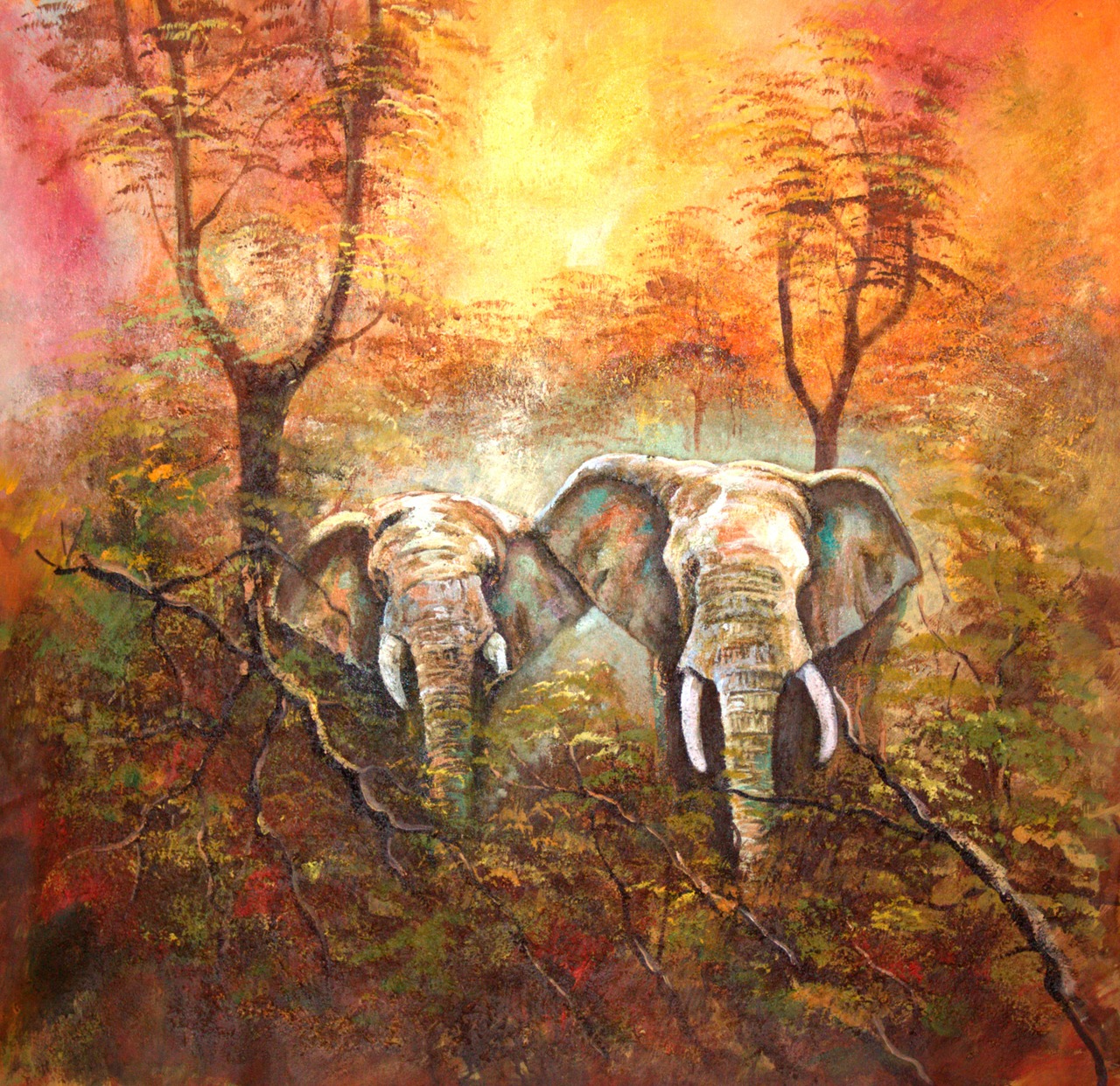 Elephant Painting | Self Storage Holden Hill